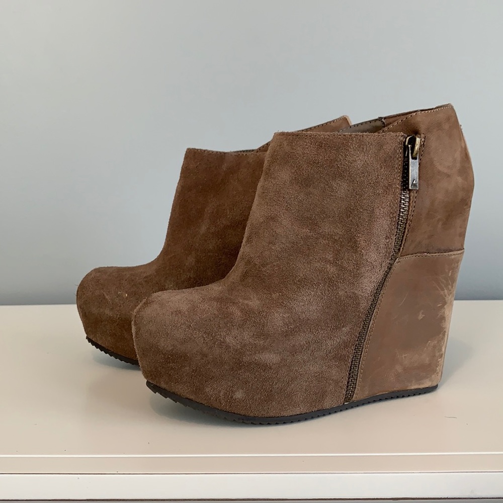 ALDO wedge booties